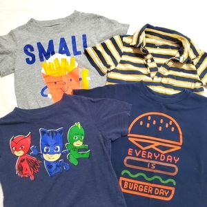 Assorted Toddler Boy T-shirts 2T (Lot of 4)